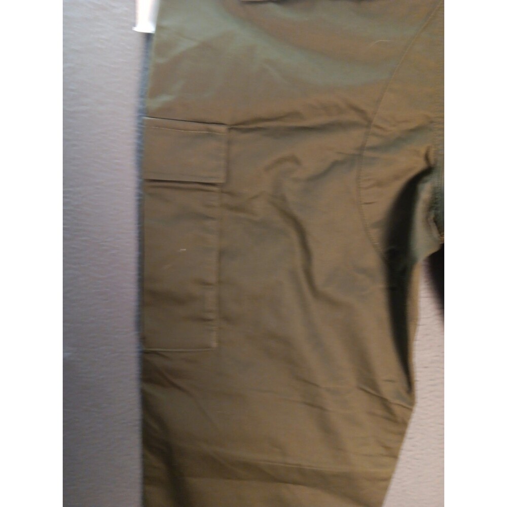 NEW Empyre loose fit relax cargo Pant Men's 32x29 Green Button Fly - Picture 11 of 14